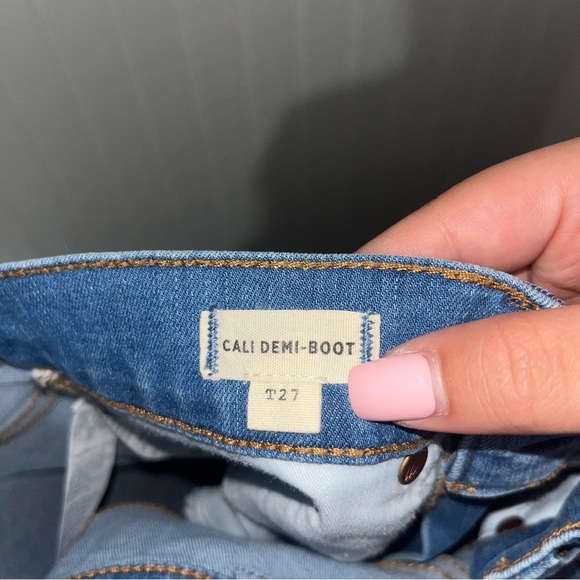 Madewell Cali Demi boot jeans size 27T - Picture 5 of 5